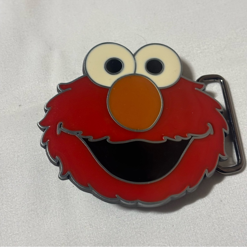 Sesame Street Elmo Belt Buckle Red Wacky‎ Kawaii Kidcore Cutesy